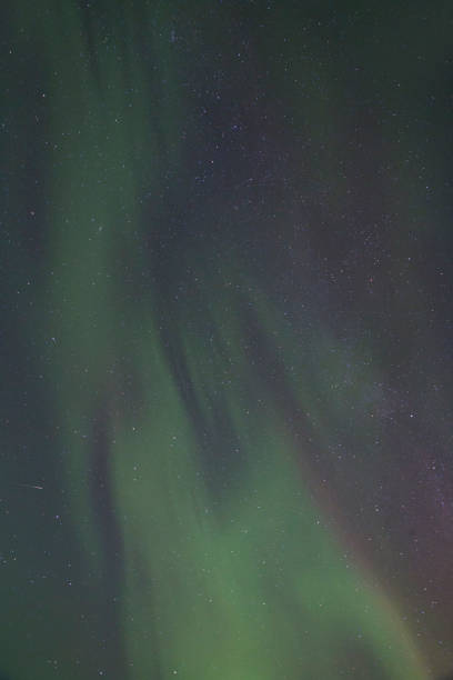 istock Abstract of Aurora in night sky 801656112