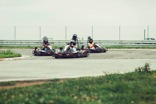 istock Family go-Karts 801683400