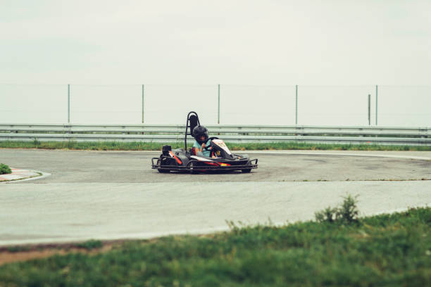 istock Girl go-Karts 801683546