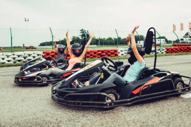 istock Family go-Karts 801686478