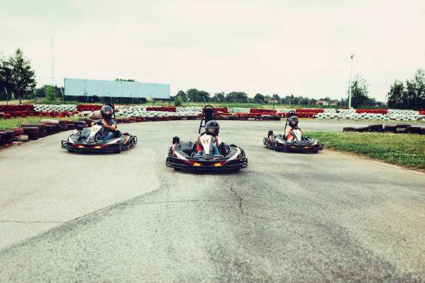 istock Family go-Karts 801686936