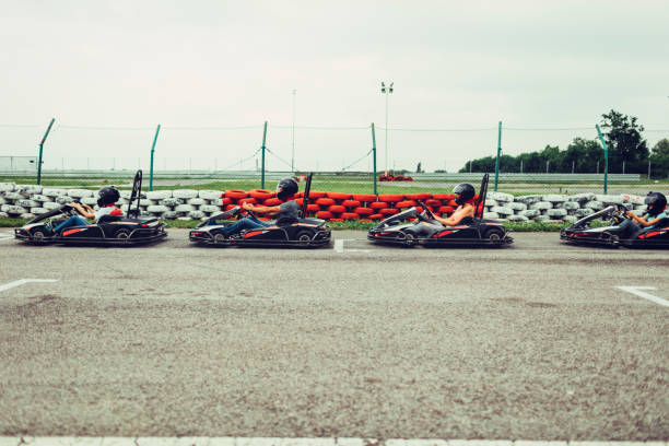 istock Family go-Karts 801687040