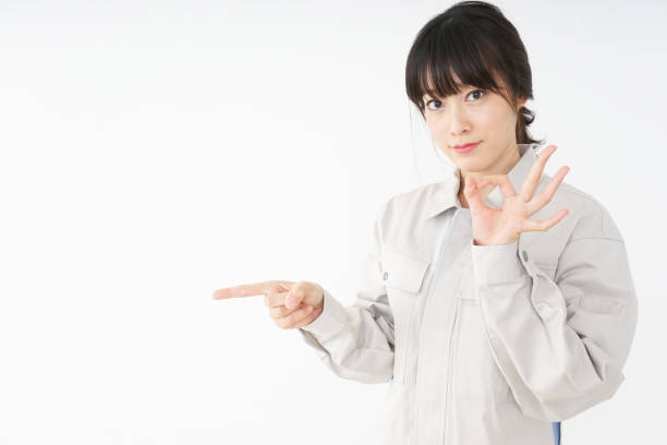 istock Young woman checking safety 801693550