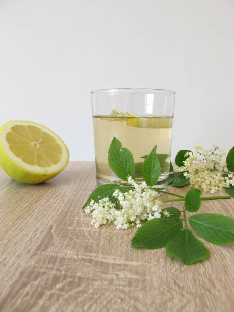 istock Freshly made lemonade with elderflowers and lemon 801700990