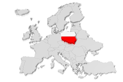3D map and flag of Poland, Europe map.\n\n\n\n\n\n\n\n\n\n\n\n