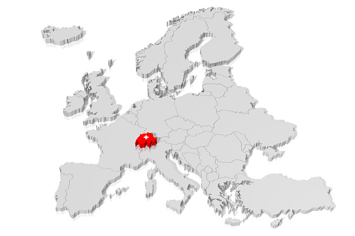 3D map and flag of Switzerland, Europe map.\n\n\n\n\n\n\n\n\n\n\n\n