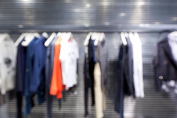Blur image of Fashion Retail Shop,department store background