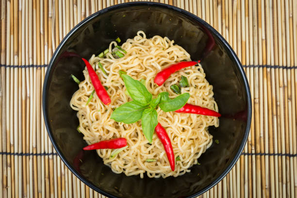 Hot and spicy instant noodle