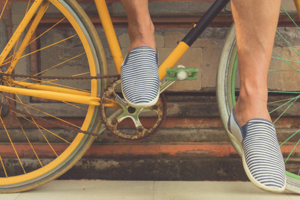 istock Details of old bicycle. 801711188