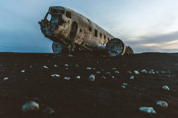 istock Iceland, Airplane wreck at Solheimasandur 801734886