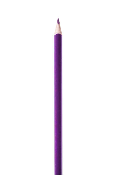 istock Violet pencil for drawing on a white background 801747910