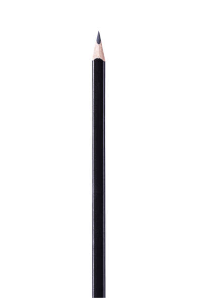 istock Black pencil for drawing on a white background 801747922