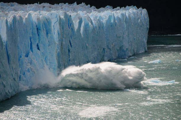 istock Ice Calving at Perito moreno Glacier 801758560