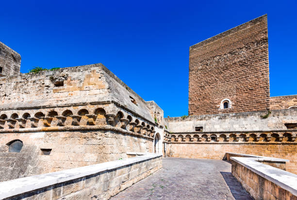 istock Bari, Puglia, Italy - Swabian Castle 801758812