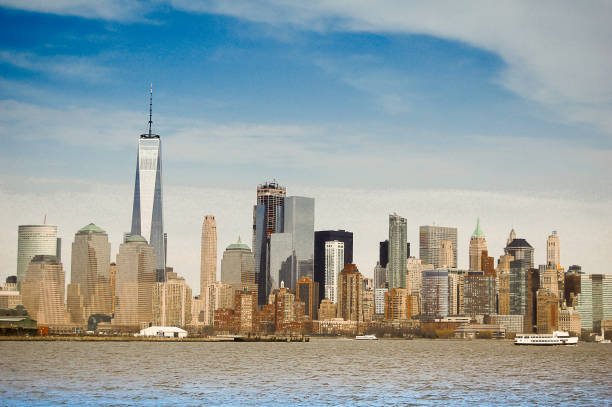 曼哈頓的明信片 - 紐約市現代藝術博物館 個照片及圖片檔