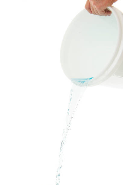 istock Water Pouring from Bucket 801855760