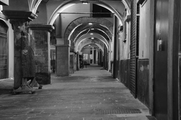 istock Typical Italian narrow street 801880744