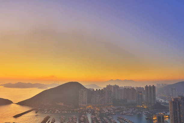 istock Aberdeen Typhoon Shelters,hong kong 801888574