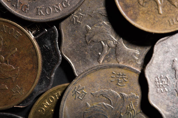 istock Hong Kong currency coins 801888816