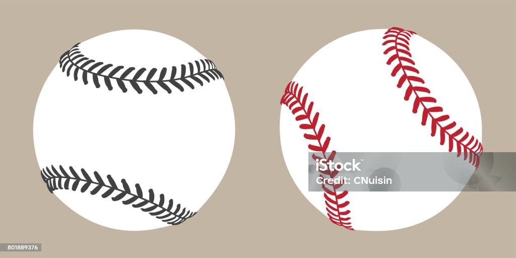 Baseball Ball icon Vector illustration Baseball - Ball stock vector