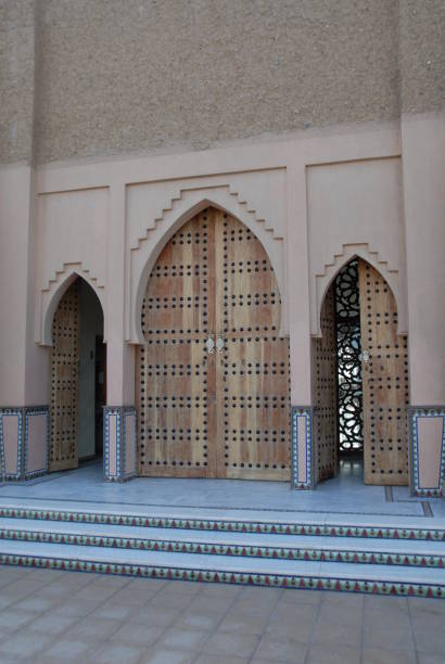 istock City views / house facades in Morocco 801889676