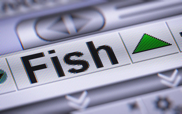 istock The Index of Fish on The Screen. 801892324