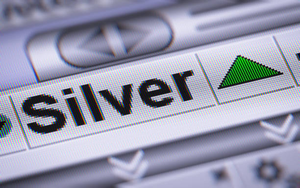 istock The Index of Silver on The Screen. 801895780