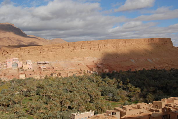 istock City views / house facades in Morocco 801910952