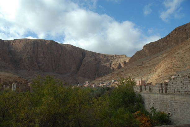 istock City views / house facades in Morocco 801919570