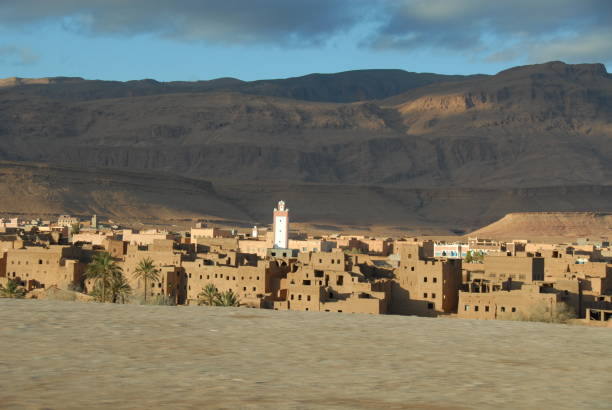 istock City views / house facades in Morocco 801919830
