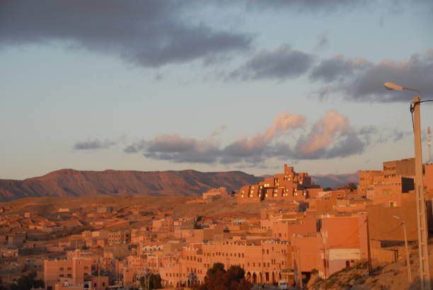 istock City views / house facades in Morocco 801922106