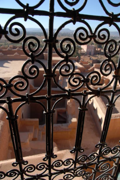 istock City views / house facades in Morocco 801924714