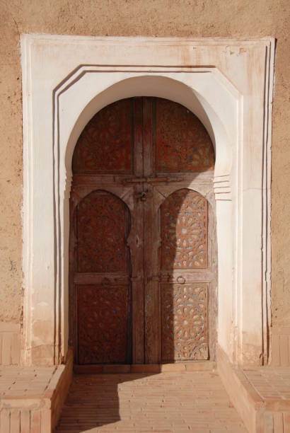 istock City views / house facades in Morocco 801936654