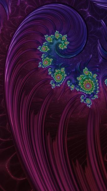 istock Colorful abstract fractal art 801939174