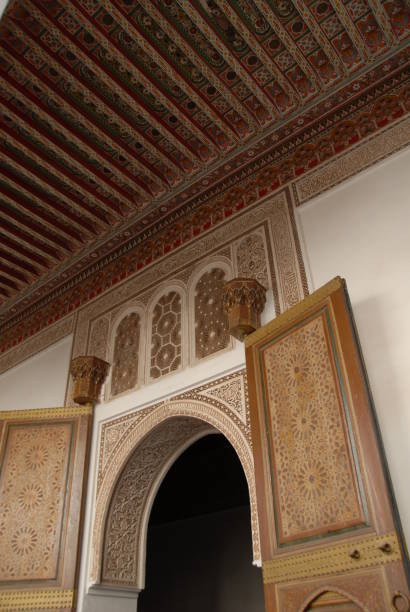 istock City views / house facades in Morocco 801939964