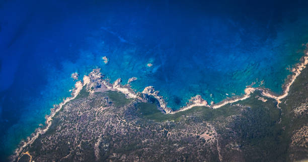 istock Corsican seen from the sky 801966274