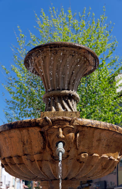 istock Fountain in Cassis village 801990094