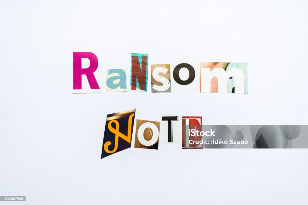 W Ransom Note Ransom Note Note Stock Photo - Download Image Now - Accessibility ...