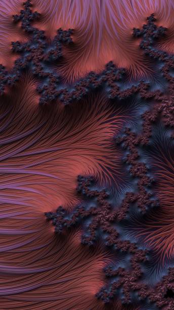 istock Colorful 3D fractal abstract art 802023904