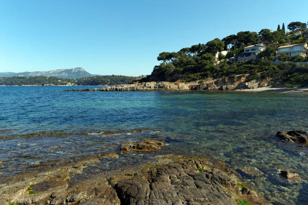 istock Le Pradet coastal path in the french riviera 802026796