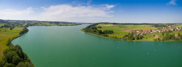 istock Aerial: Lake Waginger See, Bavaria, in summer 802050796