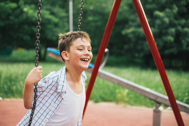 istock Want to see how high I can swing? 802058798