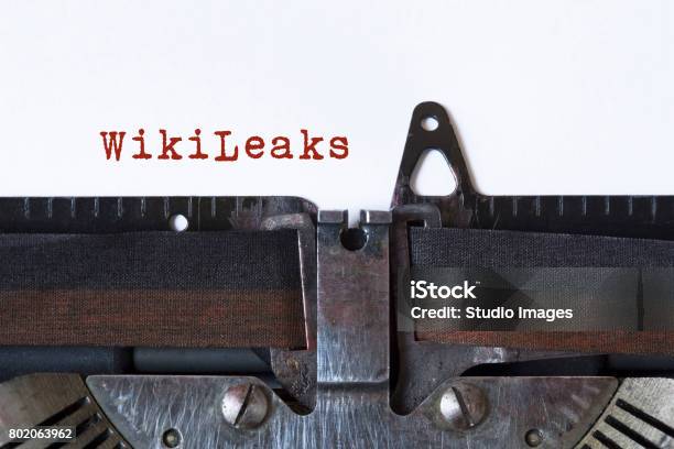 Wikileaks Stock Photo - Download Image Now - Julian Assange, Alphabet, Antique
