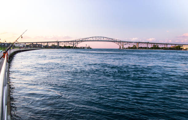 istock Fishing In Michigan River 802102922
