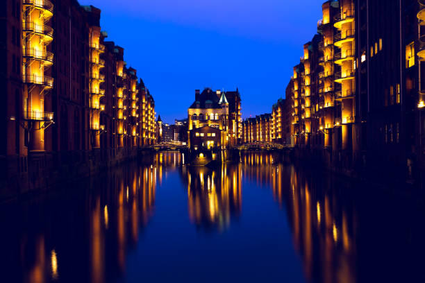 istock Speicherstadt district, Hamburg, Germany. 802124158