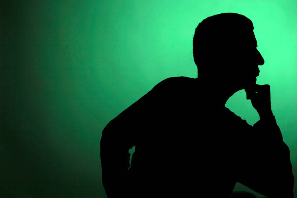istock Silhouette of a man 802169418
