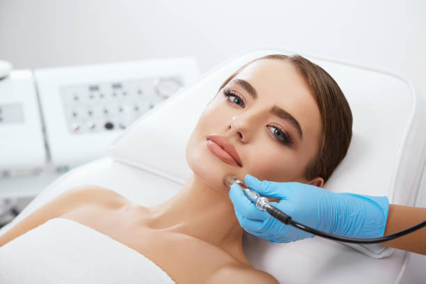 istock Procedure of Microdermabrasia 802172416