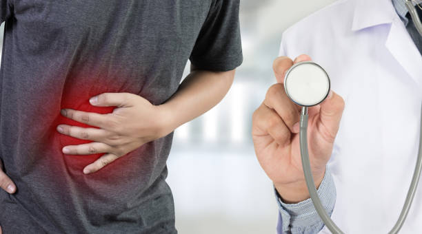 istock Ache man suffering with back pain backache Pain relief 802226518