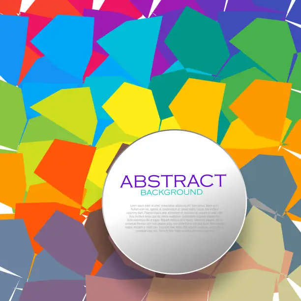 Vector illustration of Beautiful Abstract Background