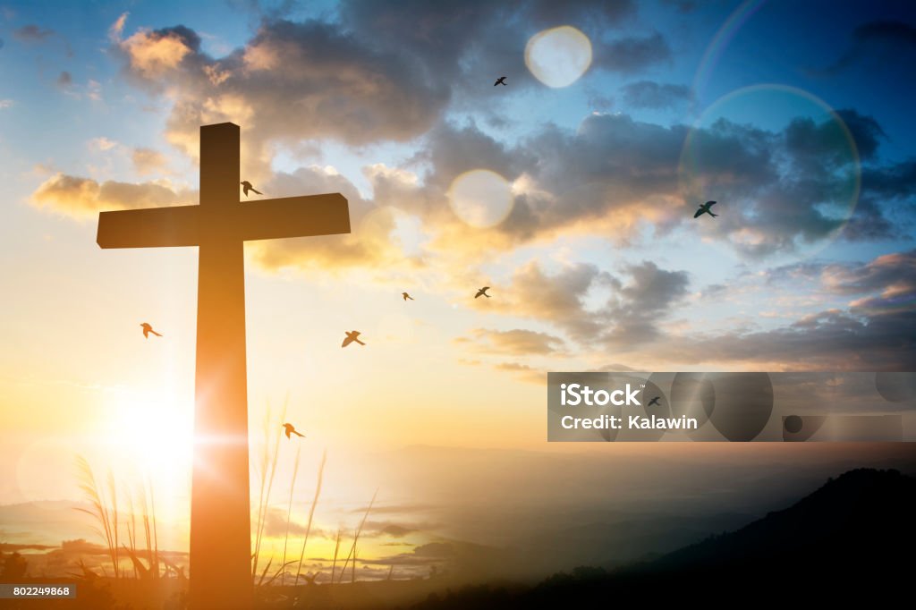 Croce - Foto stock royalty-free di Pasqua